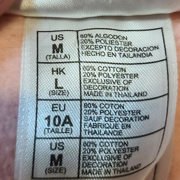 Disney Parks Pink Hooded Sweatshirt Size M - Picture 4 of 4